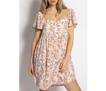 Kleid weiß/multi