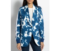 Blazer blau/weiß