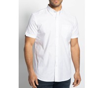Kurzarmhemd Regular Fit weiß
