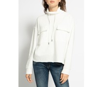 Sweatshirt weiß