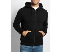 Sweatjacke schwarz
