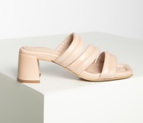Pantoletten beige