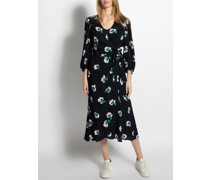 Wickelkleid navy/multi