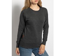 Sweatshirt anthrazit meliert