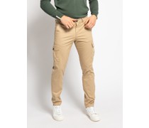Cargohose beige