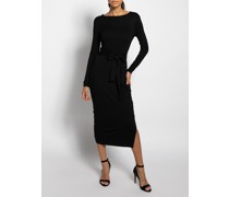 Jerseykleid schwarz