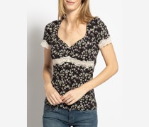 T-Shirt schwarz/multi