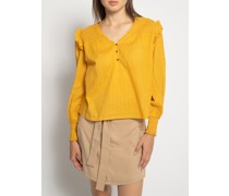 Blusenshirt senf