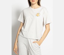 T-Shirt grau meliert