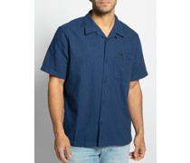 Kurzarmhemd Regular Fit blau