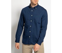 Jeans Jeanshemd Regular Fit dunkelblau