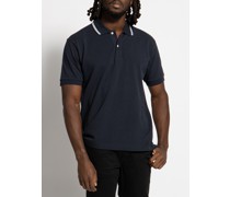 Kurzarm Poloshirt navy