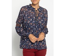 Blusenshirt navy/multi