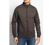 Sweatjacke grau