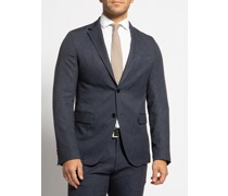 Baukasten-Sakko navy meliert