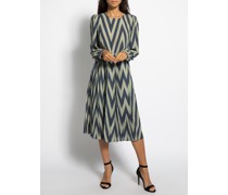 Kleid oliv/navy