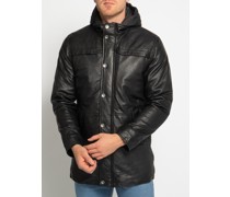 Lederjacke schwarz