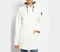 Sweatjacke offwhite