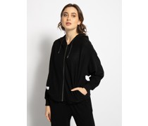 Sweatjacke schwarz