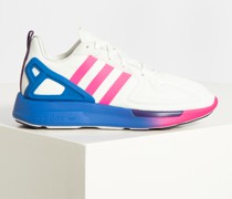 Sneaker offwhite/blau/pink