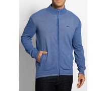 Strickjacke blau