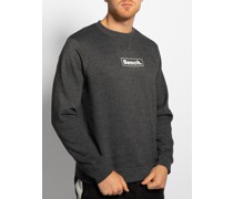 Sweatshirt anthrazit meliert