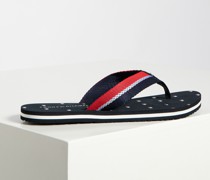 Zehentrenner navy/rot