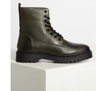 Schnürboots oliv