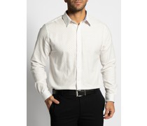 Business Hemd Slim Fit offwhite/multi