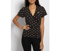 T-Shirt schwarz/weiß