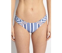 Wende-Bikinihose blau/weiß