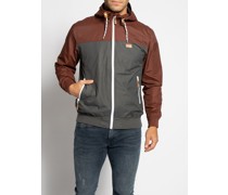 Übergangsjacke braun/grau