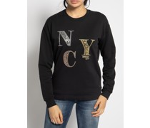 Sweatshirt schwarz