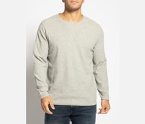 Pullover hellgrau meliert