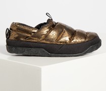 Hausschuhe gold