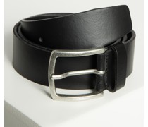 Ledergürtel schwarz