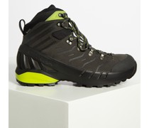 Trekkingschuhe dunkelgrau/lime