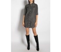 Hemdblusenkleid grau