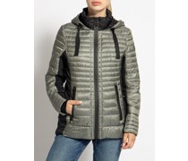 Steppjacke hellgrau
