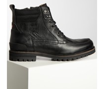 Schnürboots schwarz