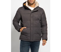 Steppjacke grau