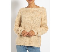 Pullover beige meliert