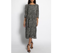 Kleid schwarz/weiß