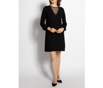 Jerseykleid schwarz