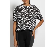T-Shirt schwarz/weiß