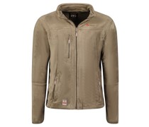 Fleecejacke braun