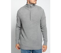 Pullover grau meliert
