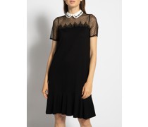 Jerseykleid schwarz