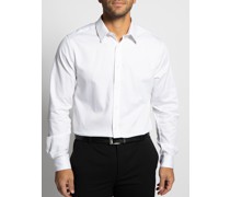 Business Hemd Slim Fit weiß
