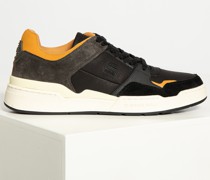 Sneaker schwarz/cognac